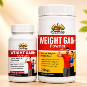 Weight Gain+ Capsule & Powder Combo